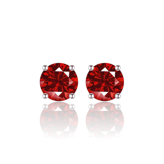 Aros Redondos Red VVS de 5mm en Plata Ley 925